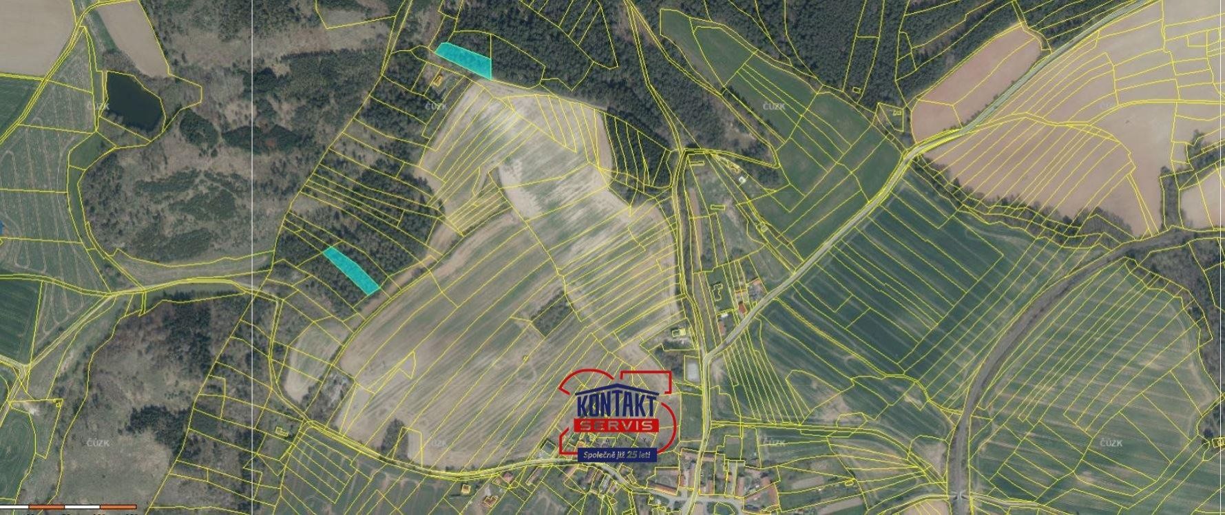 Prodej lesních pozemků v kat. území Chrašťovice u Mladotic, obrázek č. 1