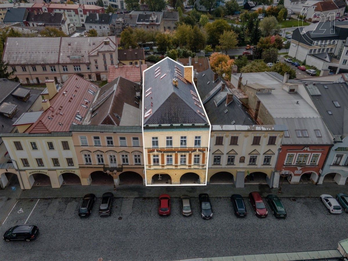 Prodej multifunkčního domu s mezonetovým bytem ,  858m - Svitavy - Město, obrázek č. 1