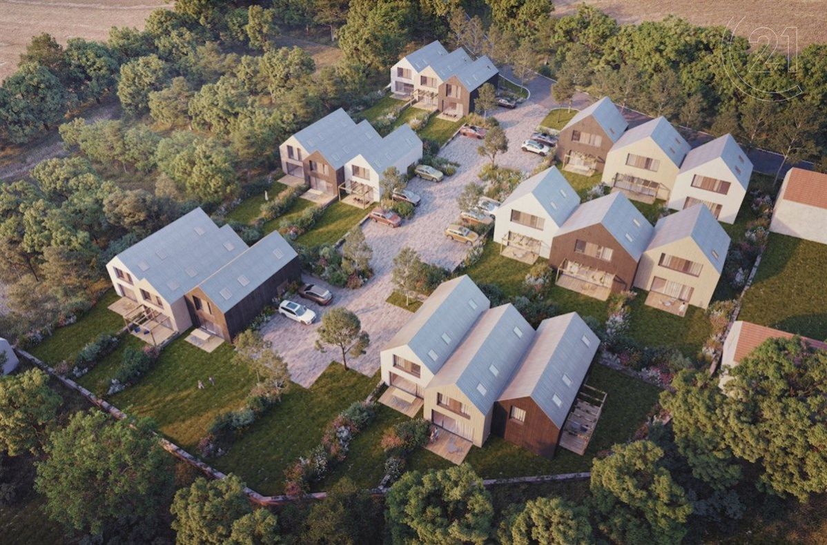 Prodej pozemku s projektem pro výstavbu domů k bydlení, 5 260 m - Čečelice, obrázek č. 1