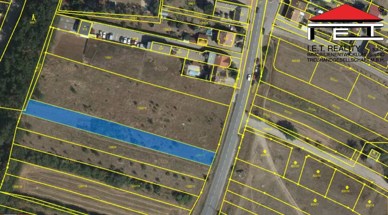 Prodej, Pozemky pro bydlení 1600 m2 - Ivančice, obrázek č. 1