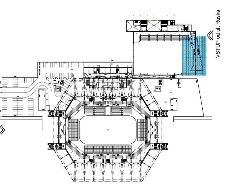 Pronájem komerčního prostoru v budově Multifunkční haly u OSTRAVAR ARÉNY, obrázek č. 3