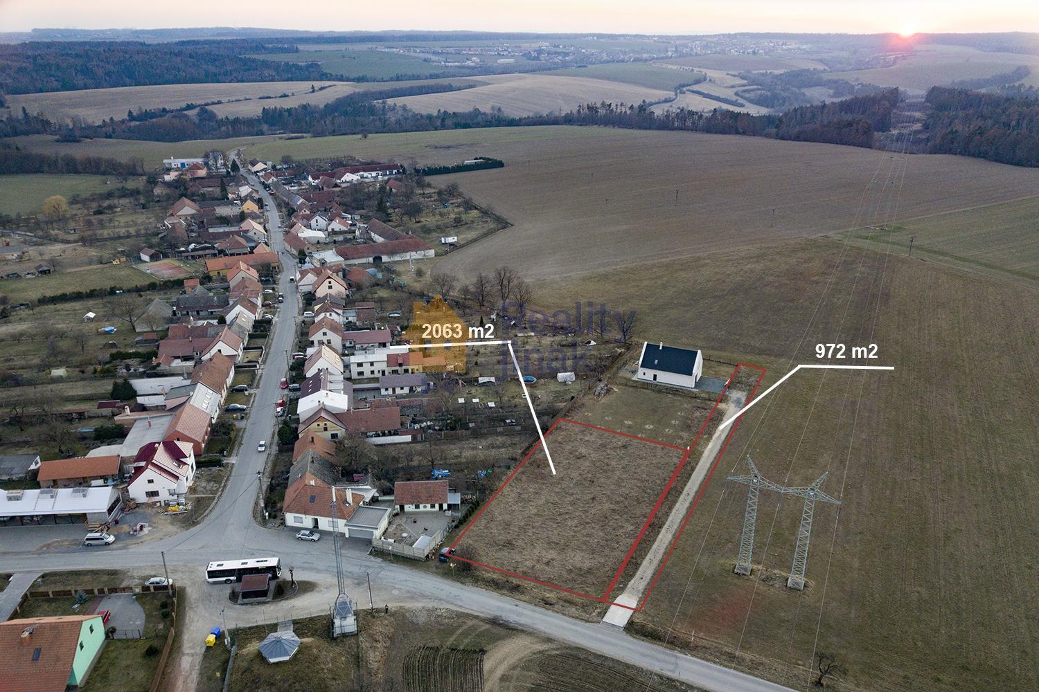Prodej stavebního pozemku k bydlení, 2.549 m2, Litostrov, Brno - venkov, obrázek č. 1