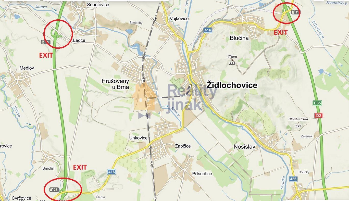 Prodej komerčního objektu pro sklad nebo výrobu, Židlochovice, 1.625 m2, obrázek č. 1