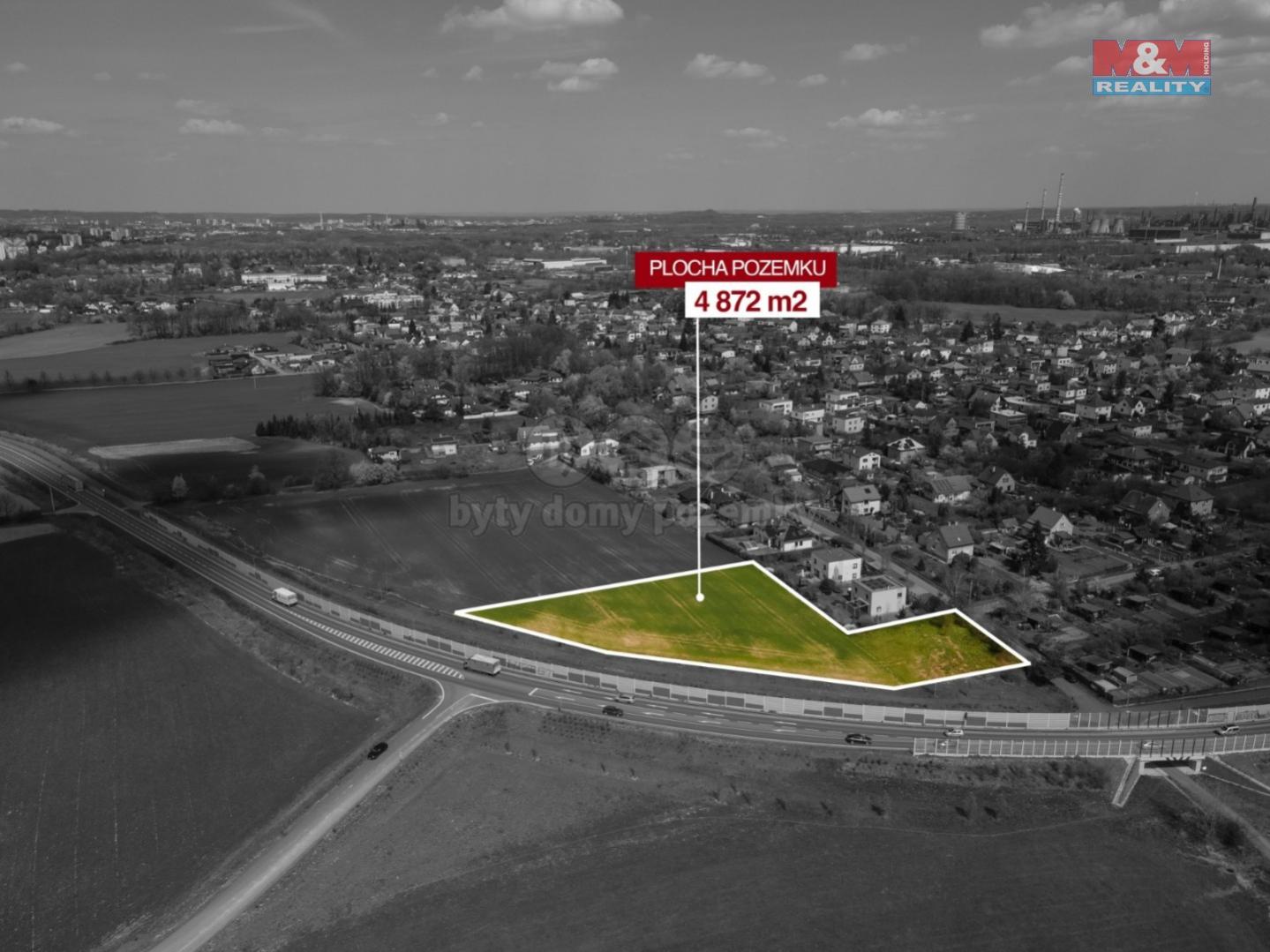 Prodej pozemku k bydlení, 884 m, Ostrava, obrázek č. 2