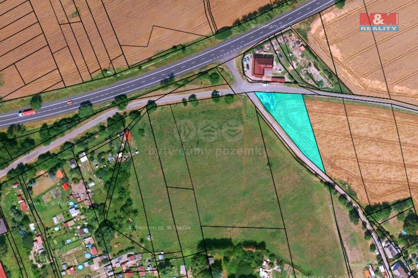Prodej pozemku k bydlení, 1446 m, Úštěk, ul. U Mlýna, obrázek č. 1