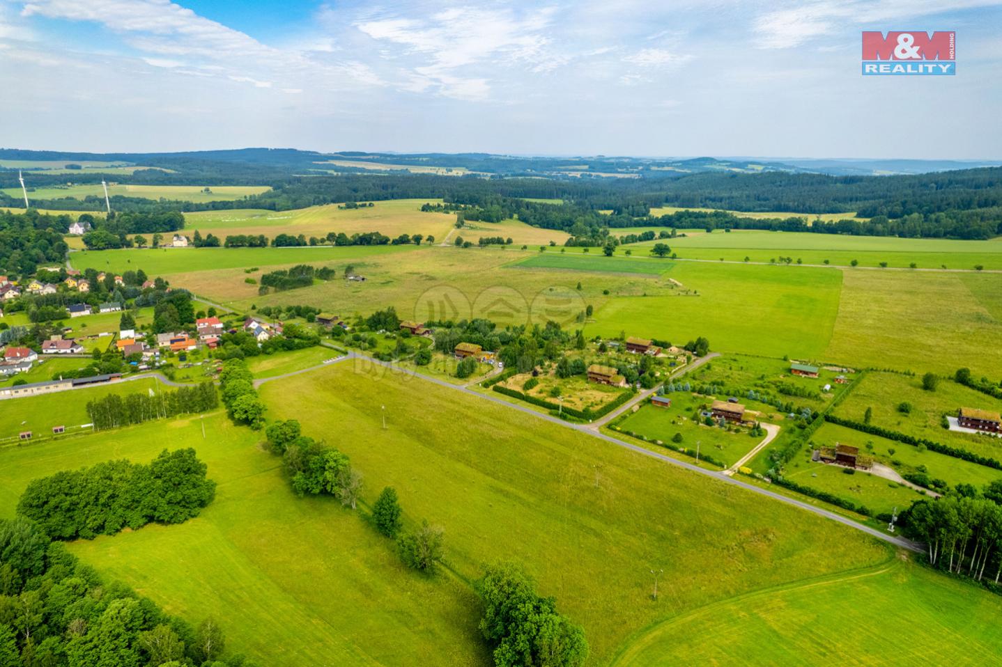 Prodej pozemku k bydlení, 3613 m, Jindřichovice pod Smrkem, obrázek č. 1