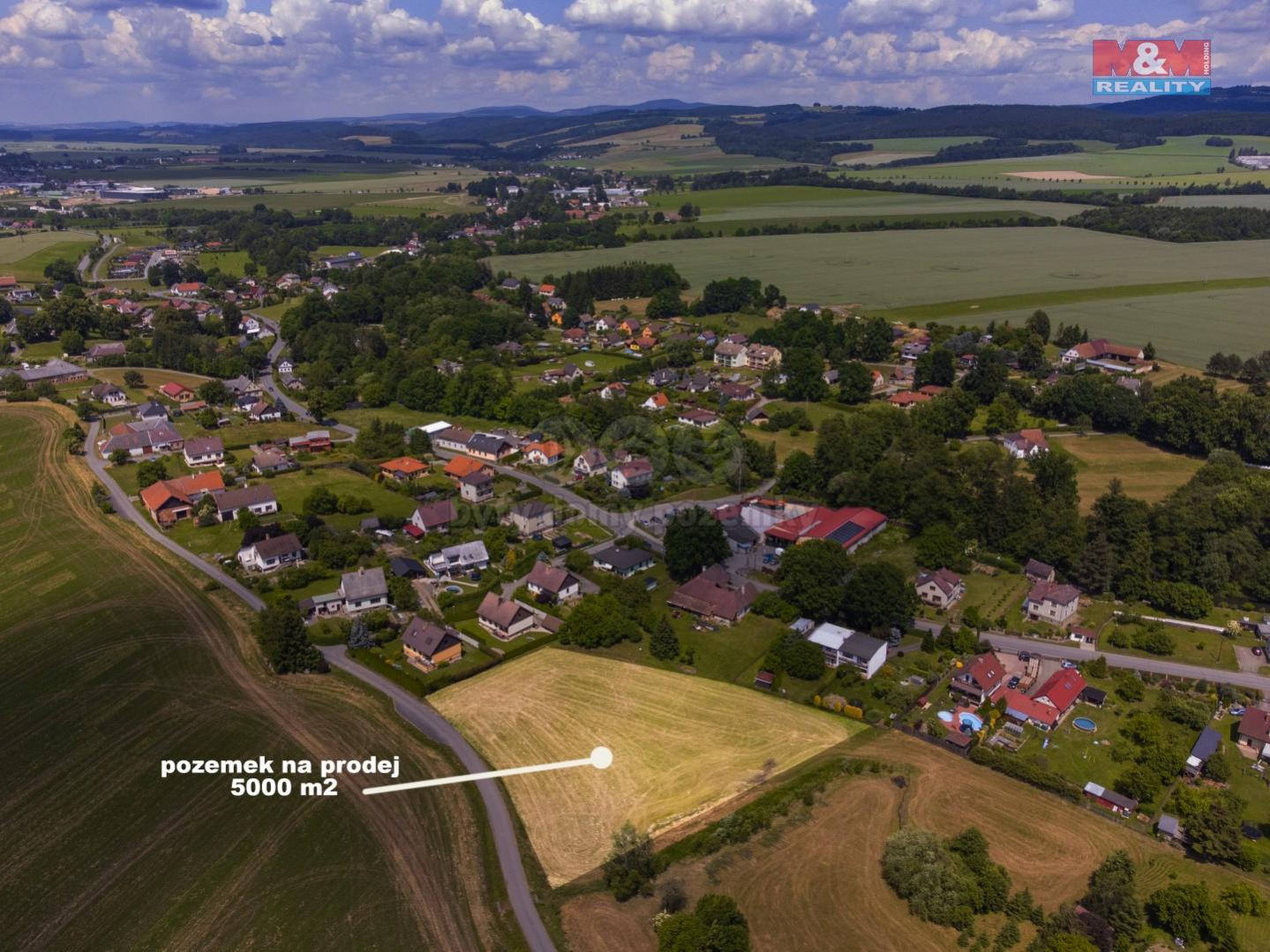 Prodej pozemku k bydlení, 5000 m, Žichlínek, obrázek č. 2