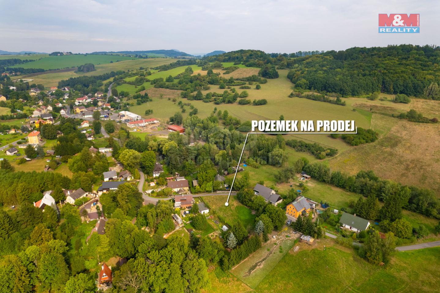 Prodej pozemku k bydlení, 1220 m, Velká Bukovina, obrázek č. 1