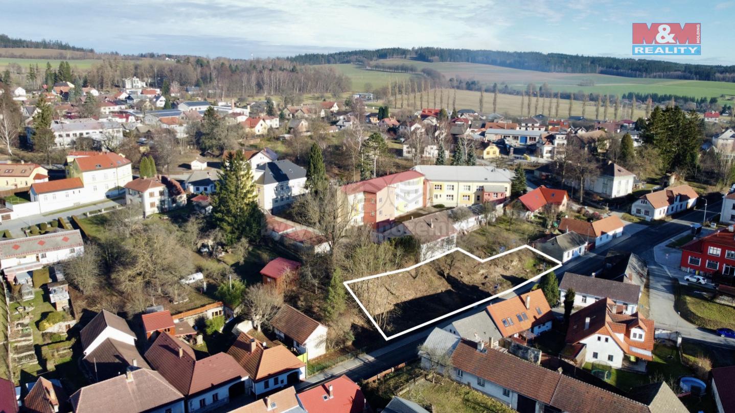 Prodej pozemku k bydlení, 857 m, Černovice, obrázek č. 3