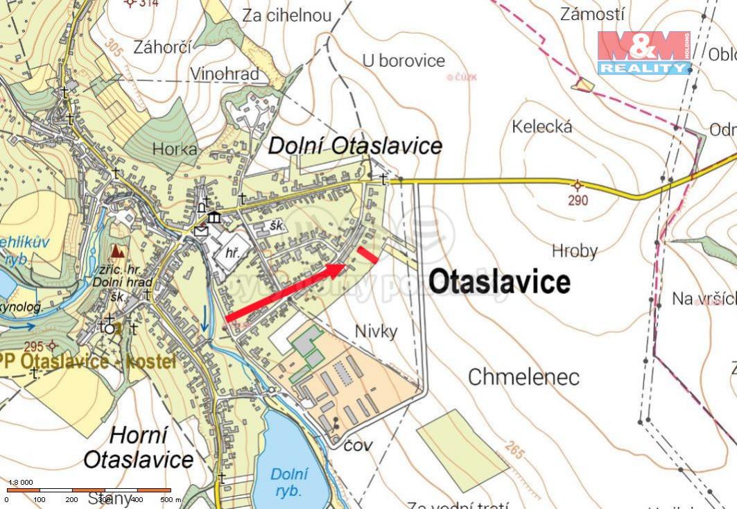 Prodej pozemku k bydlení, 484 m, Otaslavice, obrázek č. 3