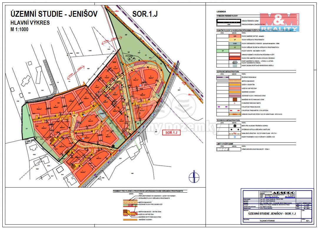 Prodej pozemku k bydlení, 724 m, Horní Planá-Jenišov, obrázek č. 3