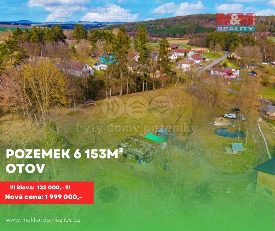 Prodej pozemku k bydlení, 2000 m, Otov, obrázek č. 2