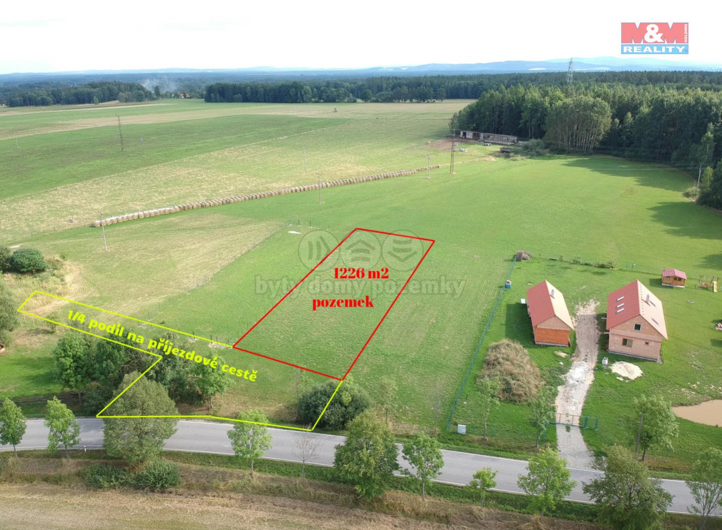 Prodej pozemku k bydlení, Suchdol nad Lužnicí, 1226 m2, obrázek č. 1