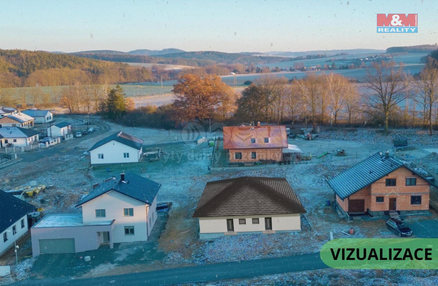 Prodej novostavby rodinného domu, 101 m, Osvračín, obrázek č. 1