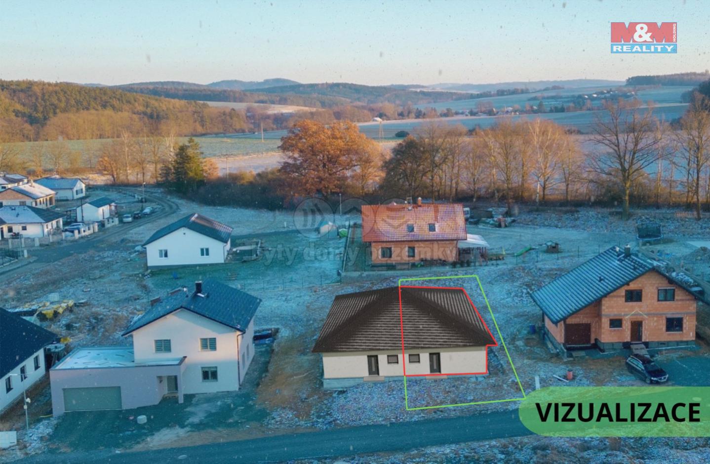 Prodej novostavby rodinného domu, 101 m, Osvračín, obrázek č. 3