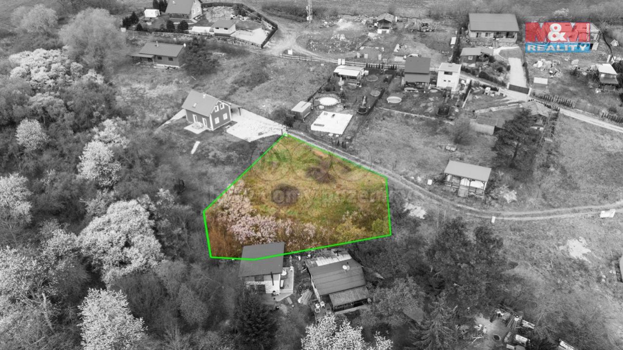 Prodej pozemku k bydlení, 895 m, Kamýk nad Vltavou, obrázek č. 1