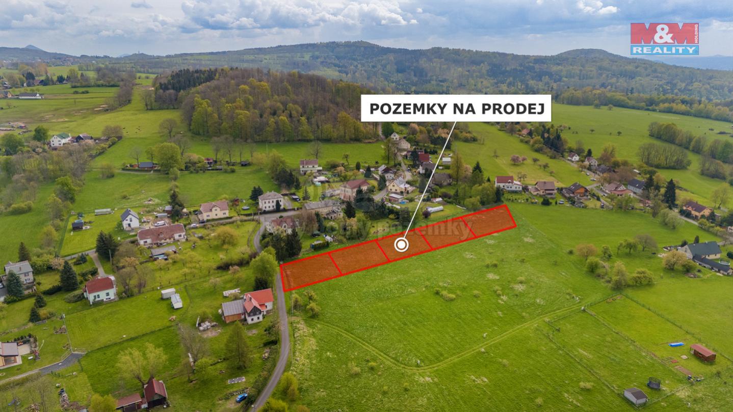 Prodej pozemku k bydlení, 4263 m, Nový Oldřichov, obrázek č. 1