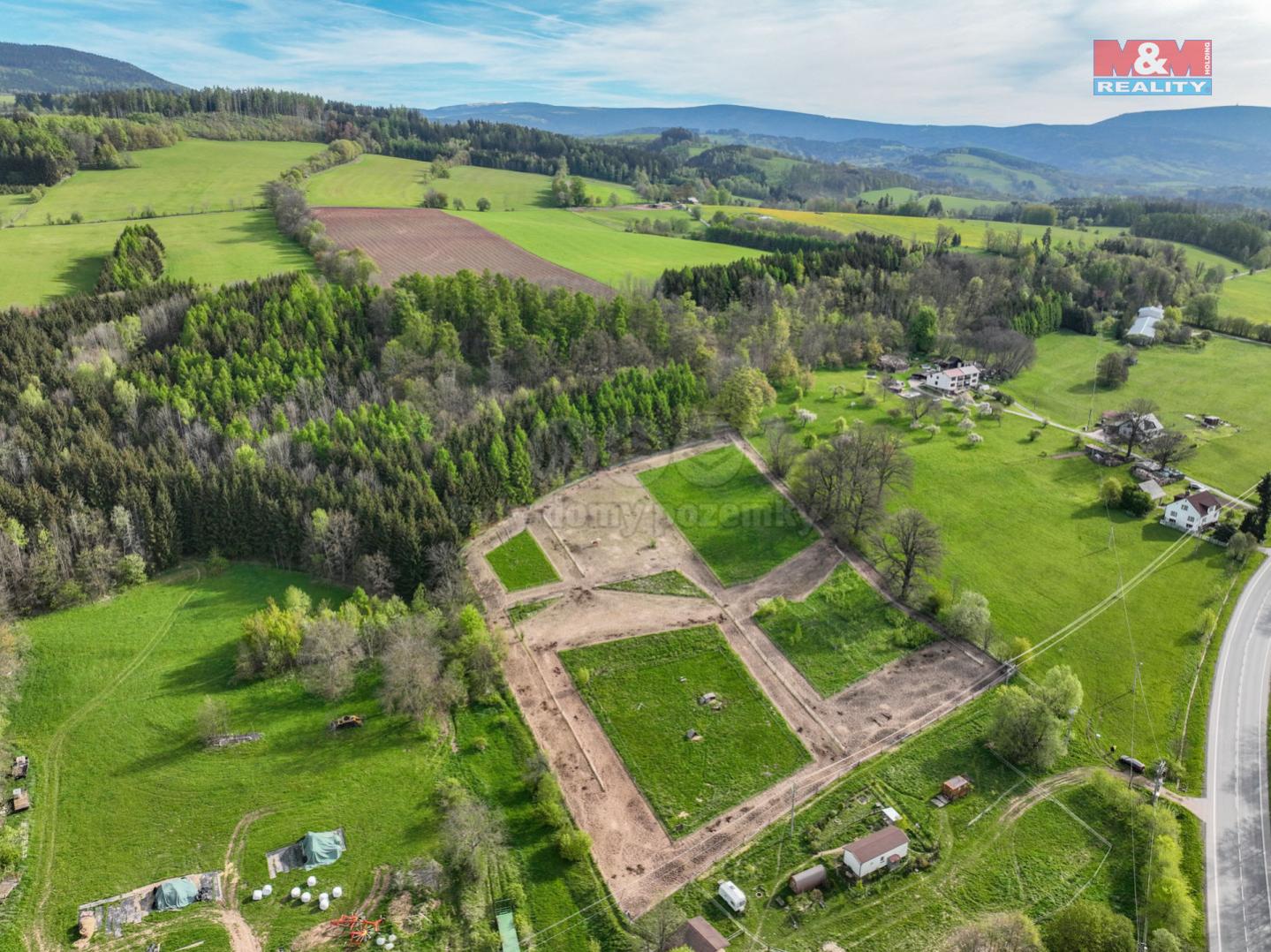 Prodej pozemku k bydlení, 8691 m, Horní Branná, obrázek č. 1