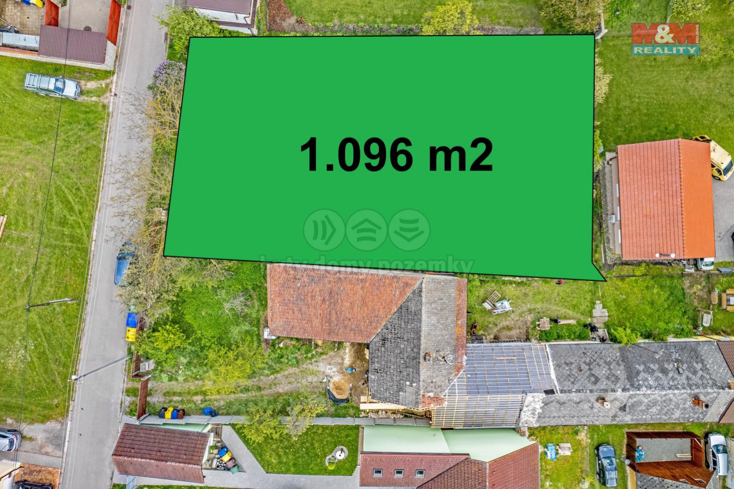 Prodej pozemku k bydlení, 1096 m, Vanovice, obrázek č. 1