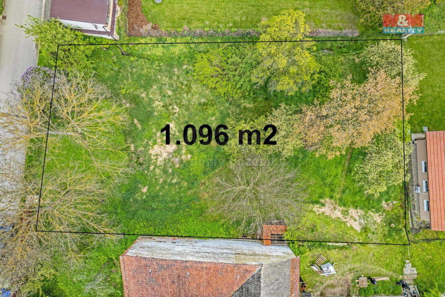 Prodej pozemku k bydlení, 1096 m, Vanovice, obrázek č. 2