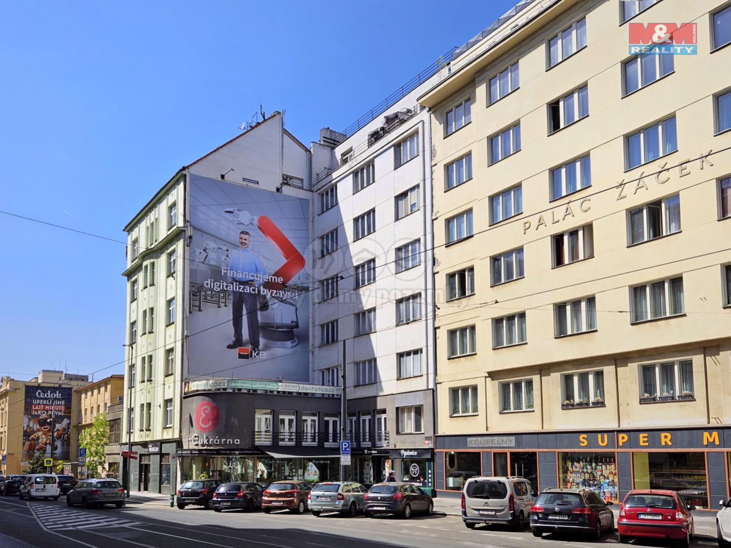 Pronájem bytu 3+kk, 101 m2, Praha 3 - Vinohrady, Vinohradská, obrázek č. 1