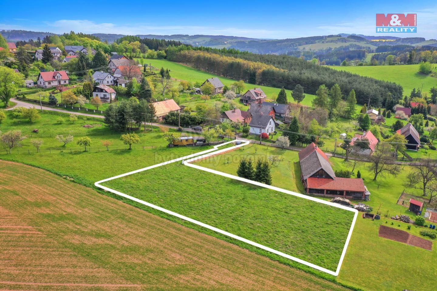 Prodej pozemku k bydlení, 2032 m, Nová Paka, obrázek č. 2