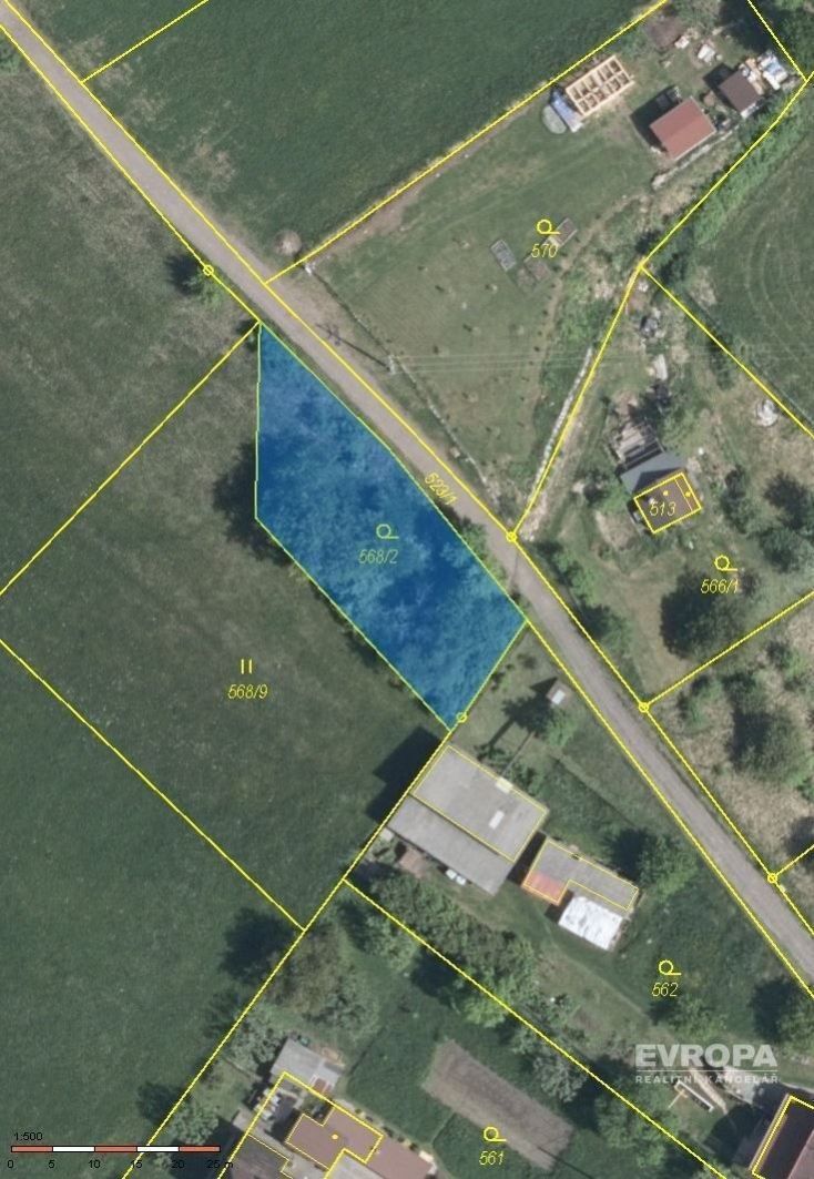 Prodej pozemku Malé Svatoňovice o velikosti 2435m2, obrázek č. 3