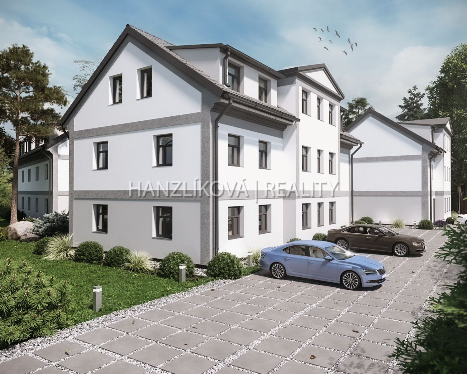 prodej bytu A.2.1, 4kk s terasou, rezidence Otín, Jindřichův Hradec, obrázek č. 3