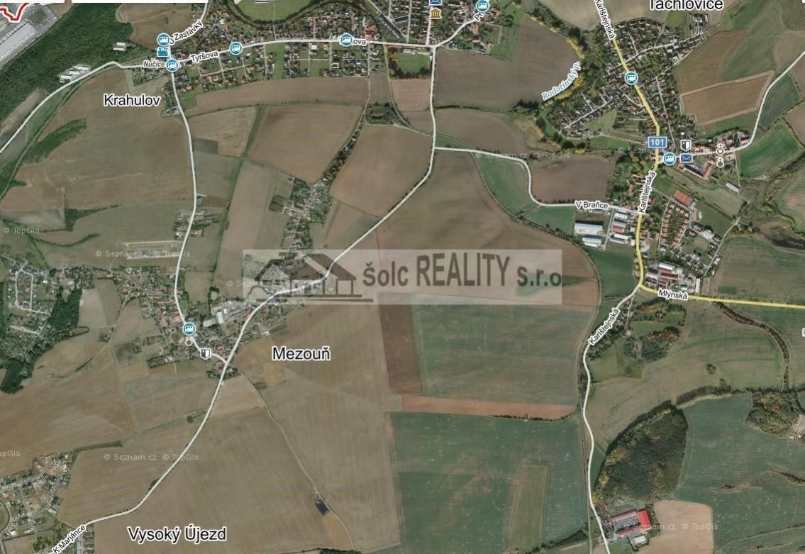 Prodej pozemků 7.157 m2 v Tachlovicích, obrázek č. 3