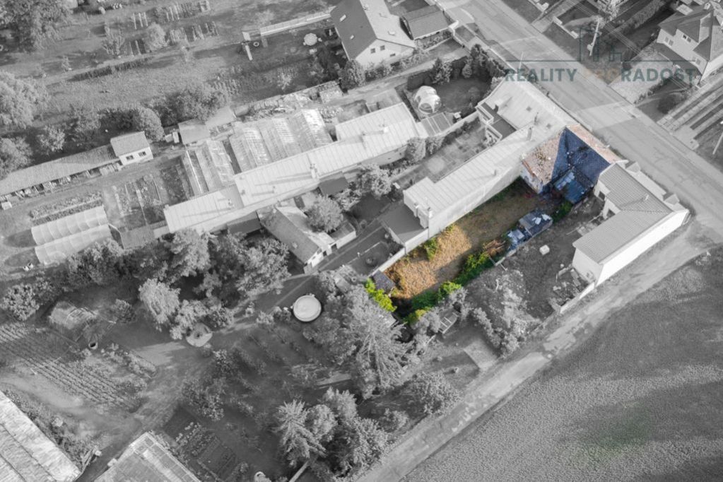Prodej pozemku s rodinným domem k demolici, 434 m2, Dub nad Moravou, obrázek č. 3