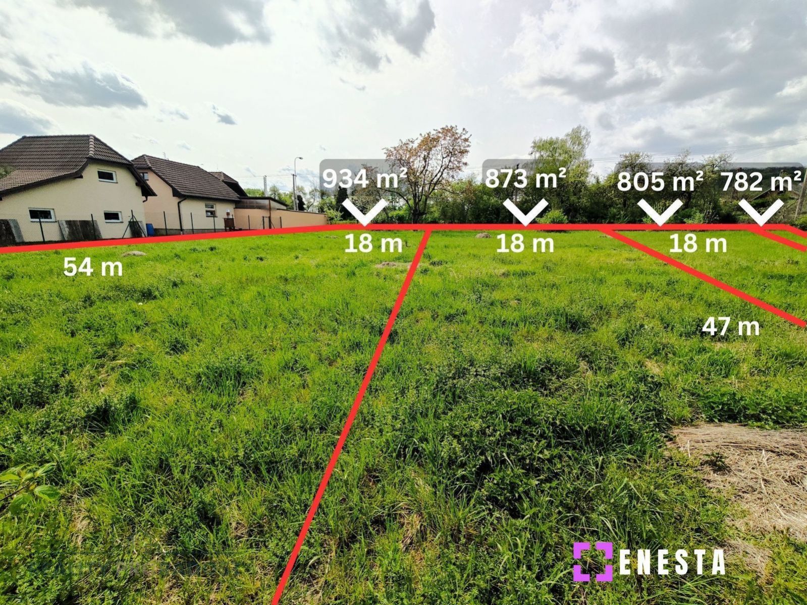 Stavební pozemky o výměře od 782 m2 do 934 m2 Kutná Hora-Malín, obrázek č. 2