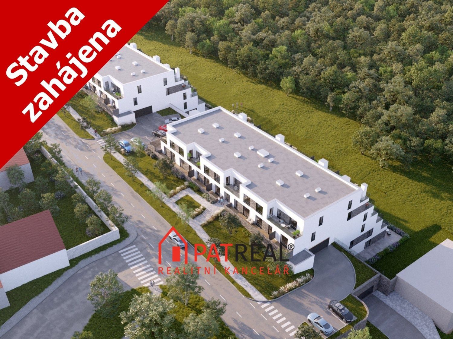 Bytová jednotka 3+kk, 101.15m2 se dvěma terasami - U HLUBOČKU vila domy Kníničky, obrázek č. 1