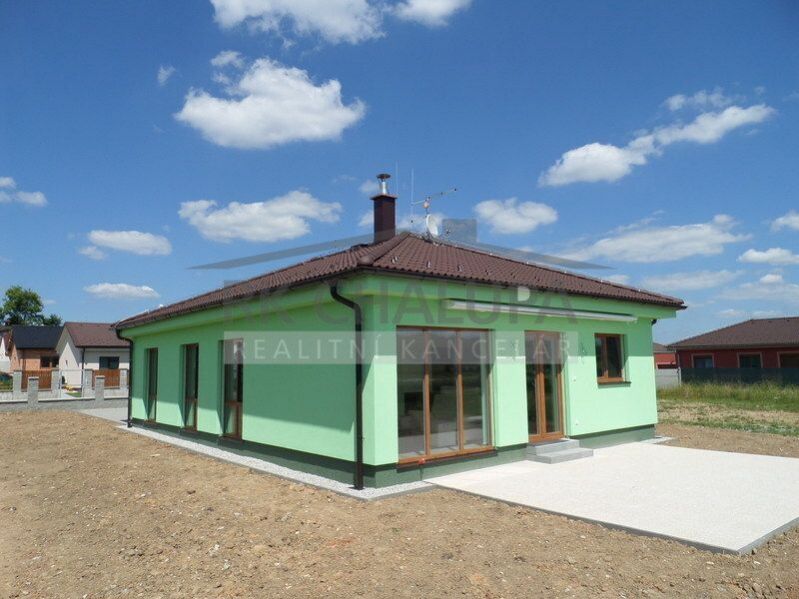 Prodej zděného nízkoenergetického domu 3+kk, výstavba, Hosín u Českých Budějovic, parcela 590 m2, obrázek č. 1