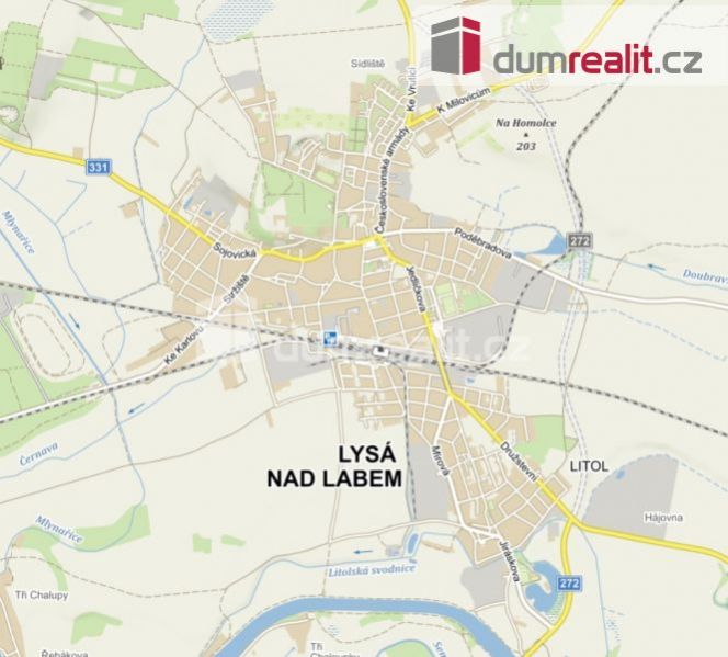 Prodej stavebních pozemků - Lysá nad Labem - 9723 m2, obrázek č. 3