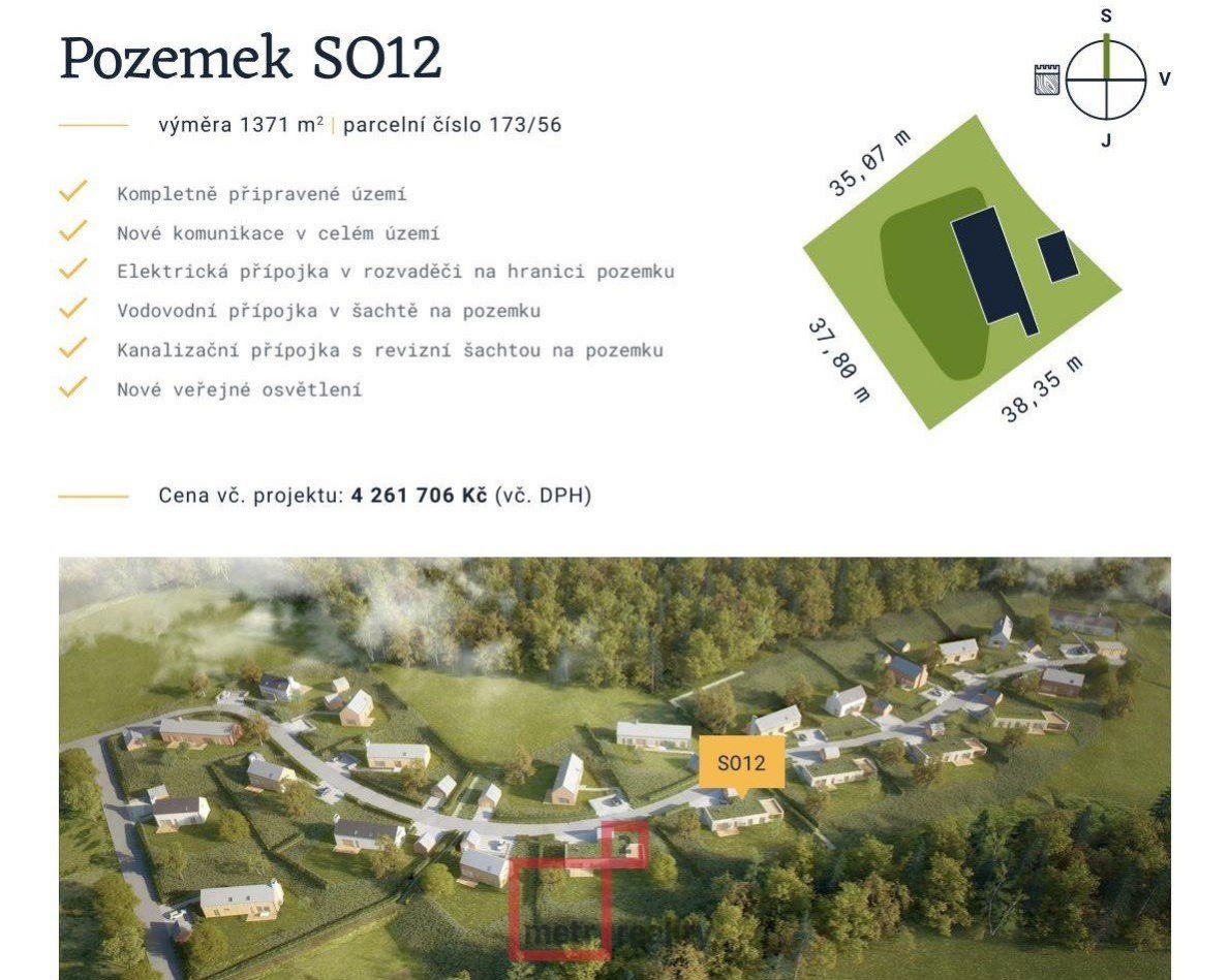 Prodej stavební parcely SO12 / Bouzov, obrázek č. 3