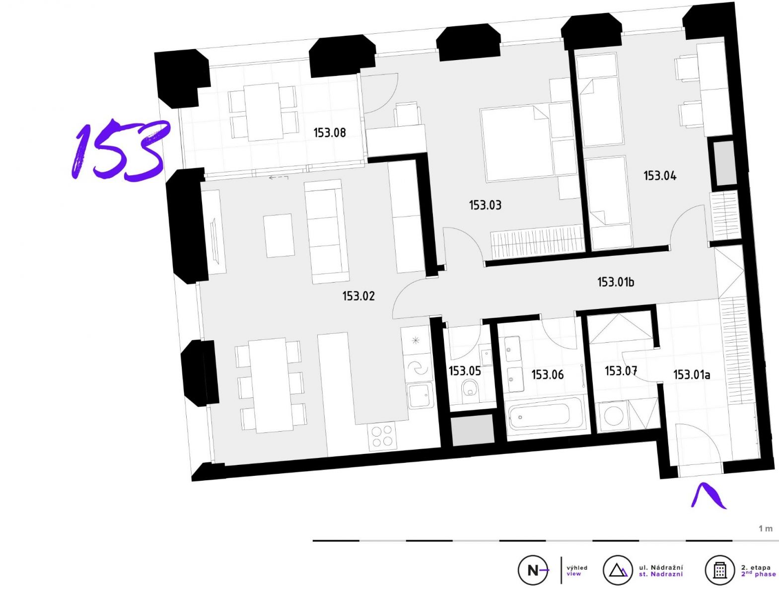 Prodej bytu 3+kk, 90,30 m2 - Praha 5, Nádražní, obrázek č. 2