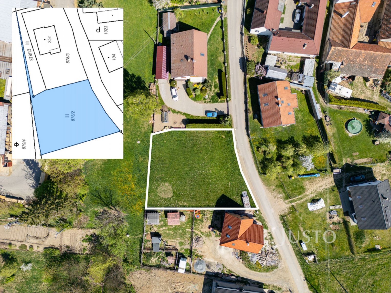 Prodej pozemku 975 m, Heřmaň u Českých Budějovic, obrázek č. 2