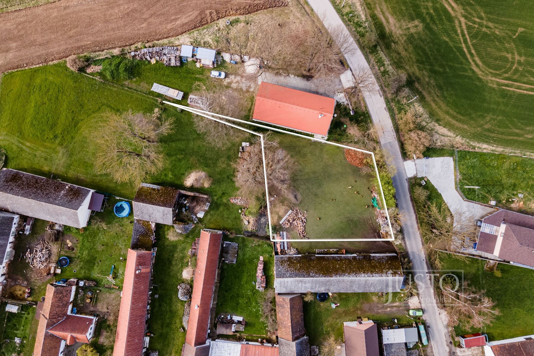Prodej pozemku pro komerční výstavbu, 1135 m, Horusice u Veselí nad Lužnicí, obrázek č. 1