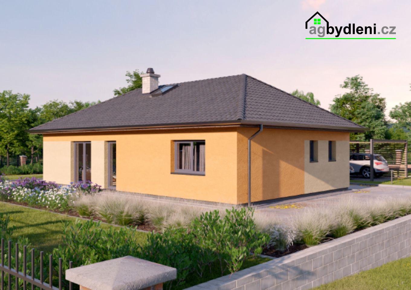 Prodej novostavby rodinného domu 4+kk, 87 m2 na pozemku 849 m2, Plesná - Lomnička, okres Cheb, obrázek č. 3