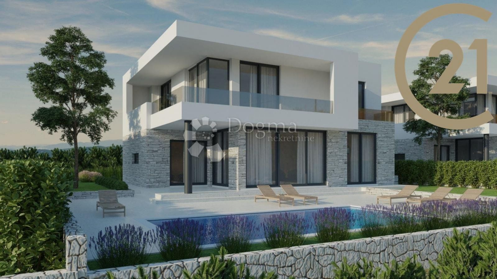 Prodej moderní vily s bazénem, garáží a výhledem na moře, 800 m od pláže a města, 198m2 - Primošten, obrázek č. 3