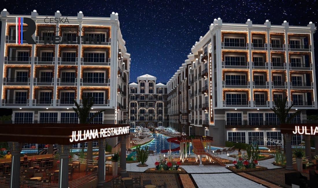 Prodej bytů 3 kk v novém resortu Julina Beach  Hurghada Egypt, obrázek č. 1