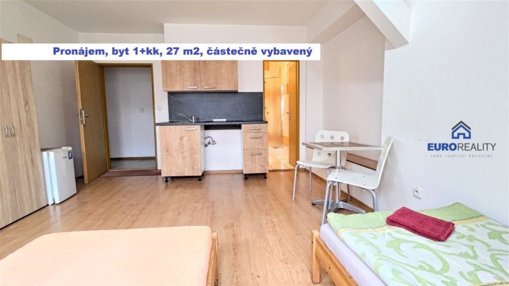 Pronájem, byt 1+kk, 27 m2, Plzeň, Lindauerova, obrázek č. 2