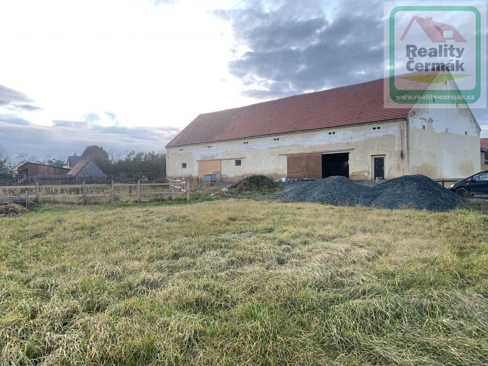 Pronájem stodoly 380 m2 - Ves Touškov, okr. Plzeň-jih, obrázek č. 1