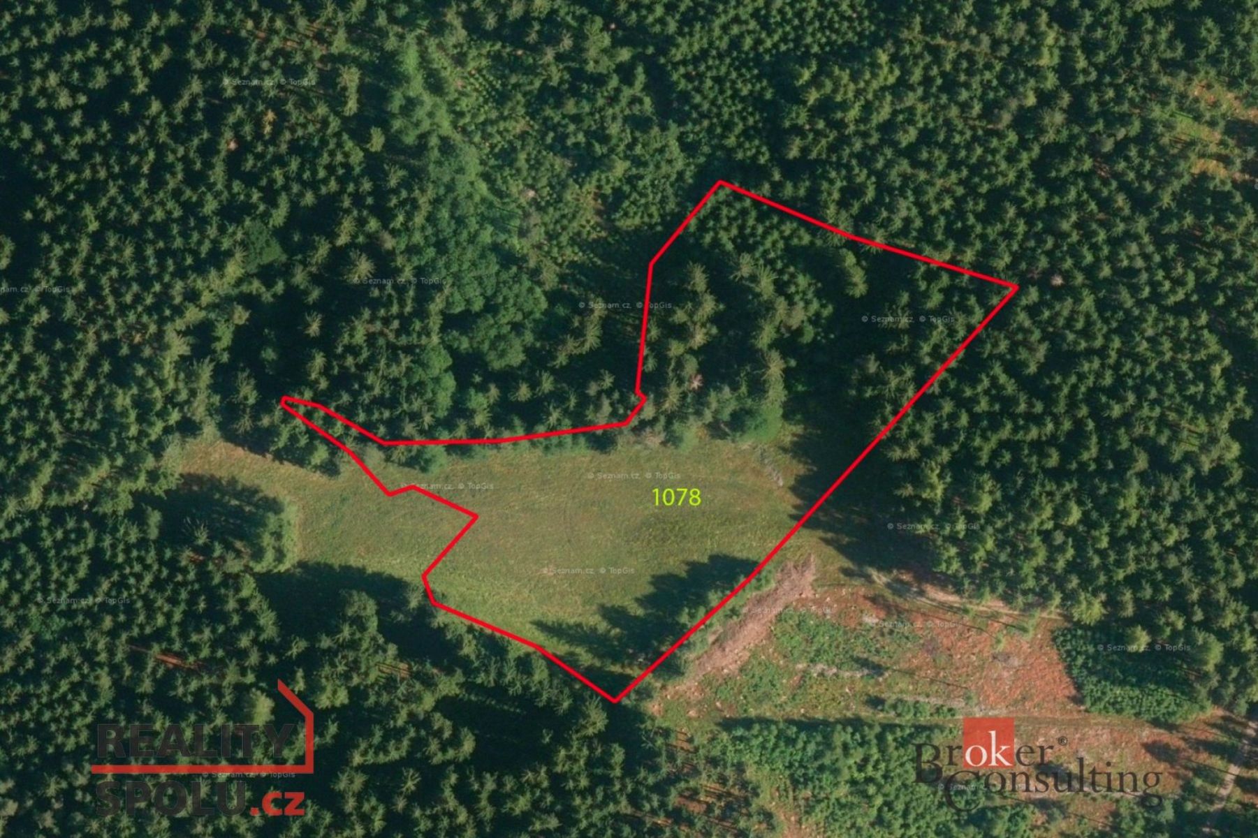 Prodej, pozemky/louka, 11536 m2, Rotava, Sokolov [ID 52484], obrázek č. 2