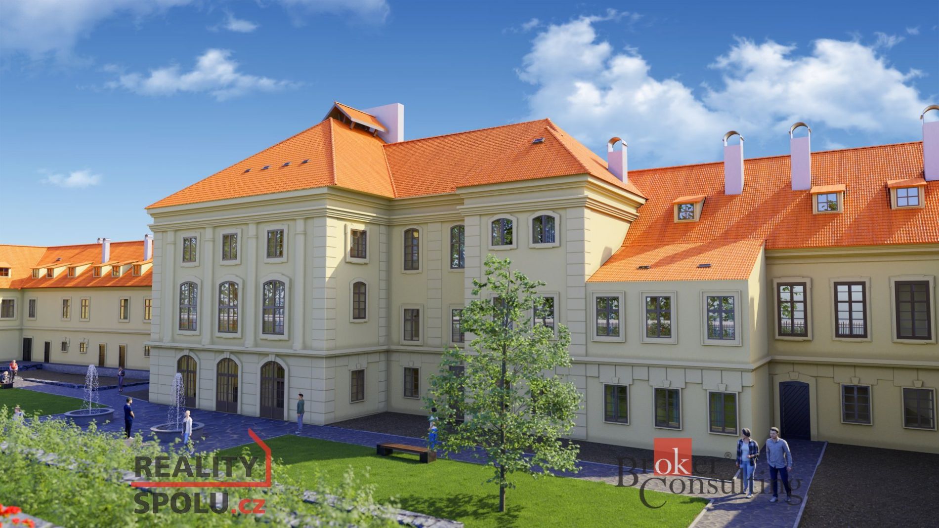 Unikátní bydlení na zámku s prostornou terasou 75 m2, obrázek č. 1