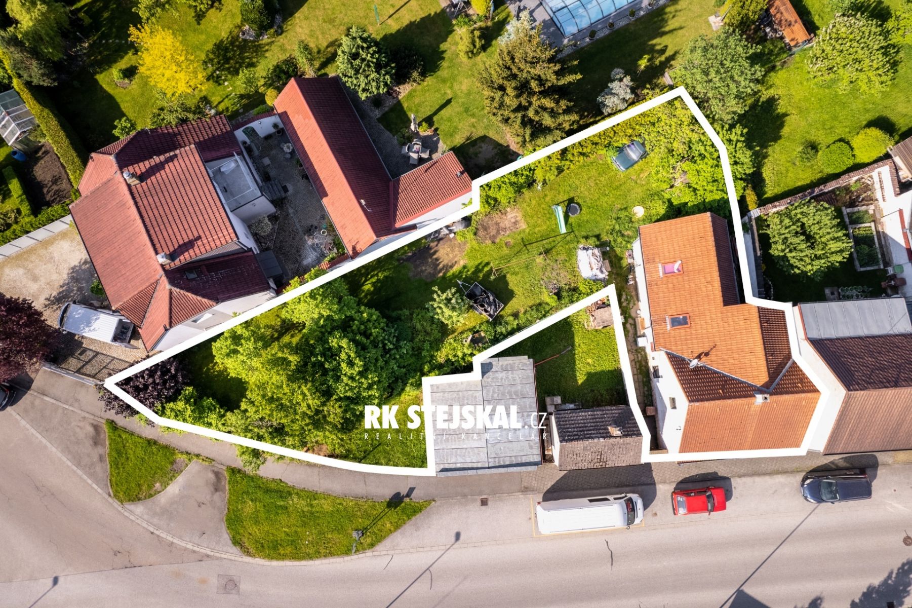 Prodej RD s větším, rovným pozemkem celková plocha pozemku 571 m2, Jubilejní, Nemanice, České Budějo, obrázek č. 3