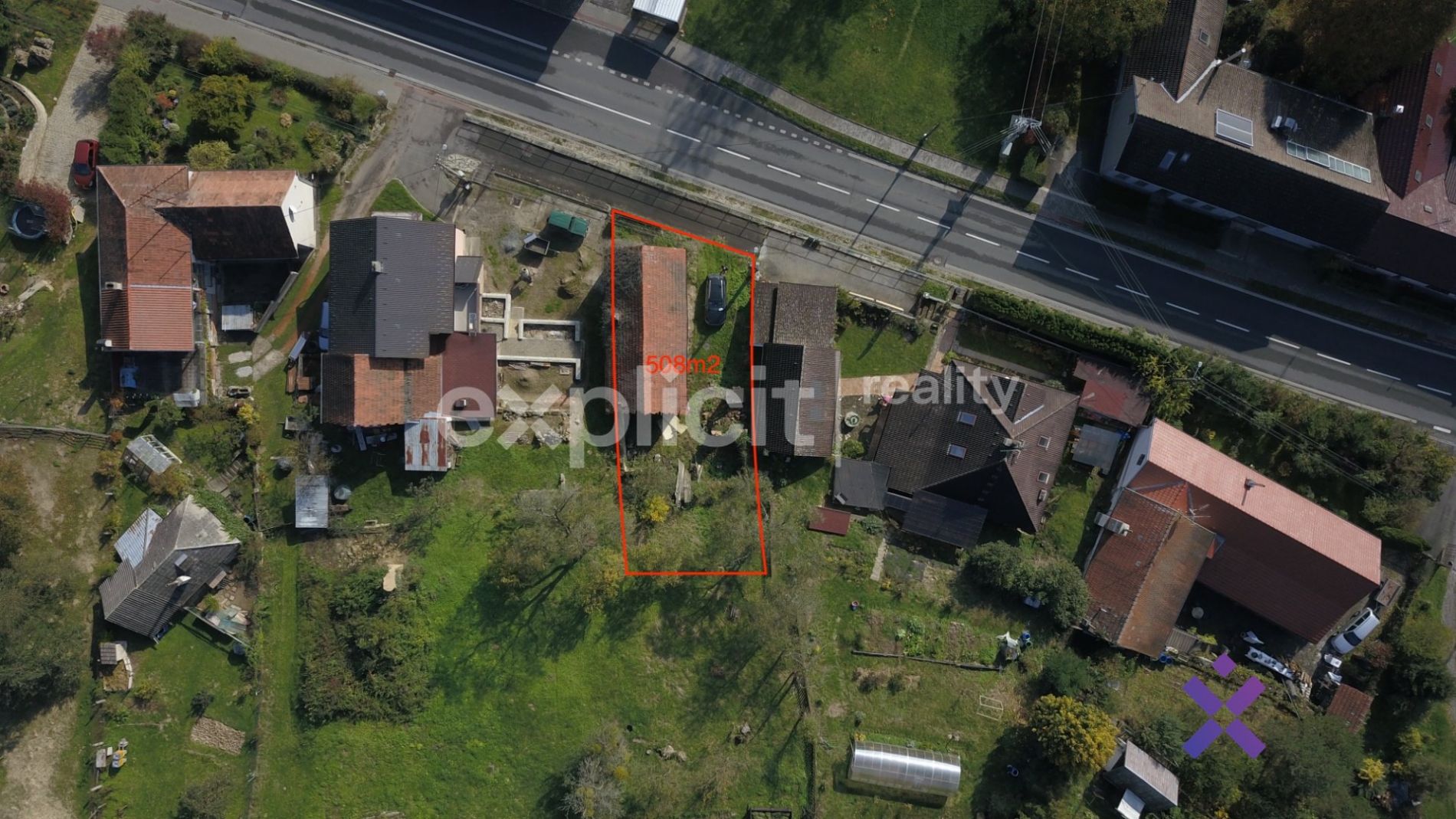 Prodej, Pozemky pro bydlení,  508 m2 - Šarovy, obrázek č. 2