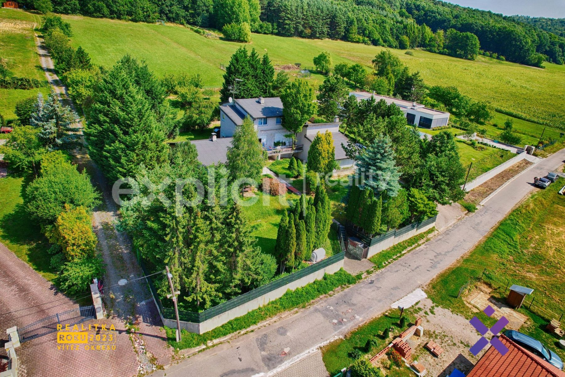 Prodej, Rodinné domy, 580 m2, pozemek 8430 m2 - Lukoveček, obrázek č. 1