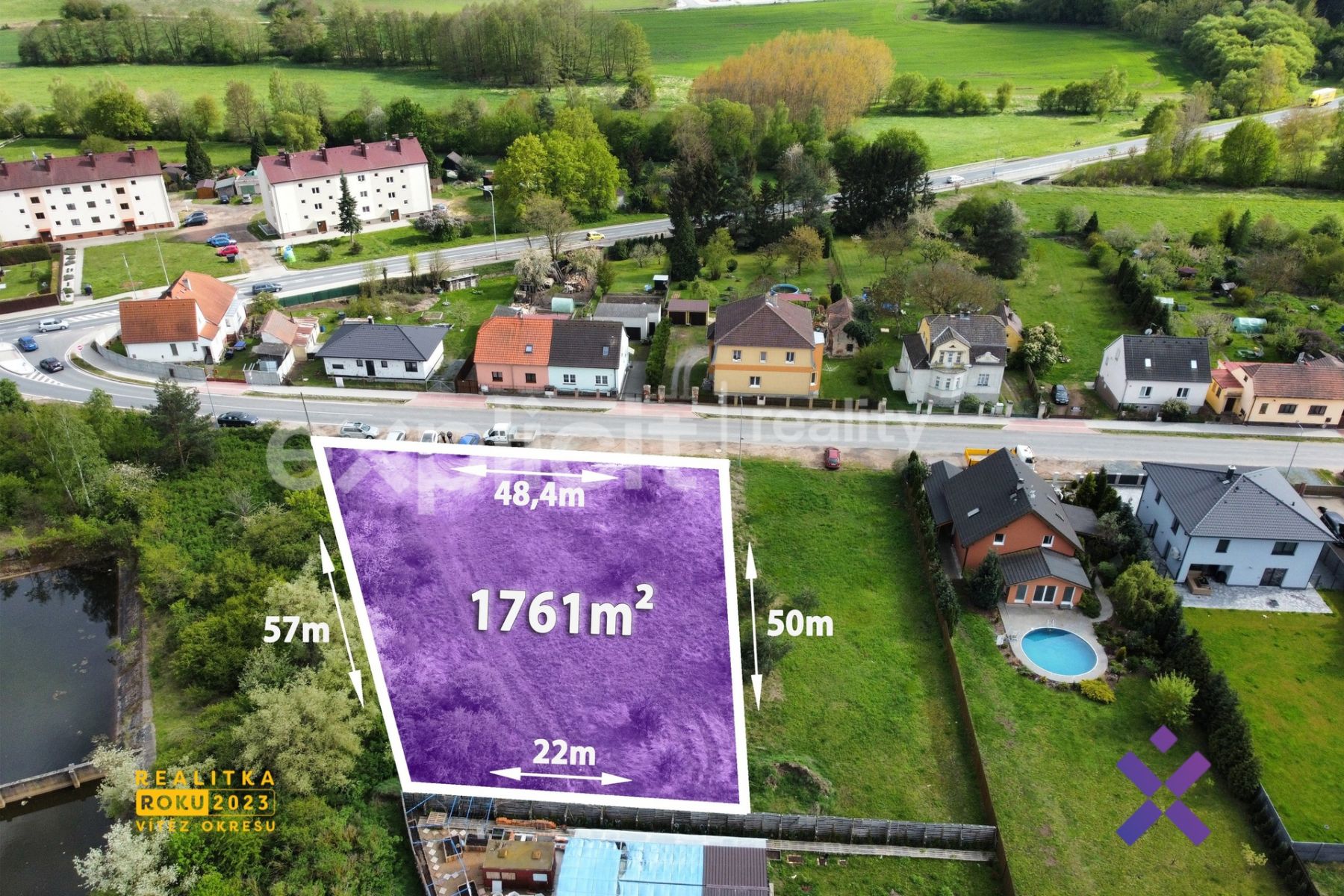 Prodej pozemky pro bydlení, 1 761 m2 - Zbůch - Plzeň Sever, obrázek č. 2