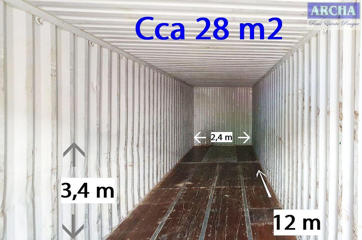 Nájem kontejnerových skladů á 28 m2, více nabídek, Králův Dvůr (Beroun),  Exit D5, obrázek č. 2